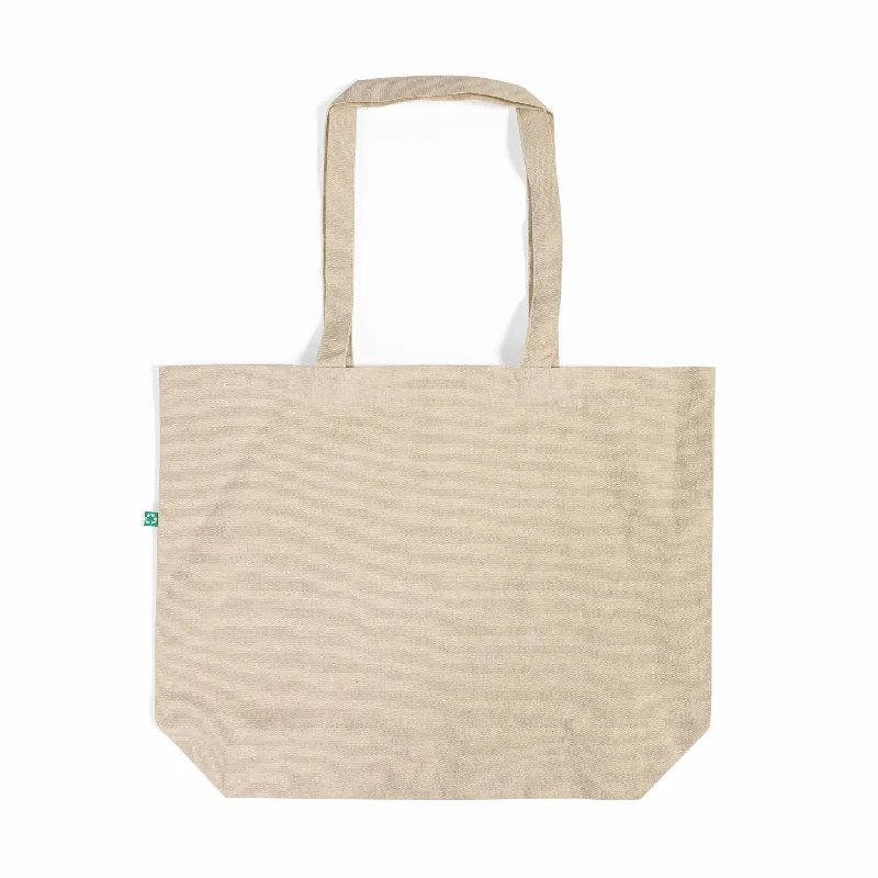 12 ct Recycled Trader's Canvas Tote - By Dozen