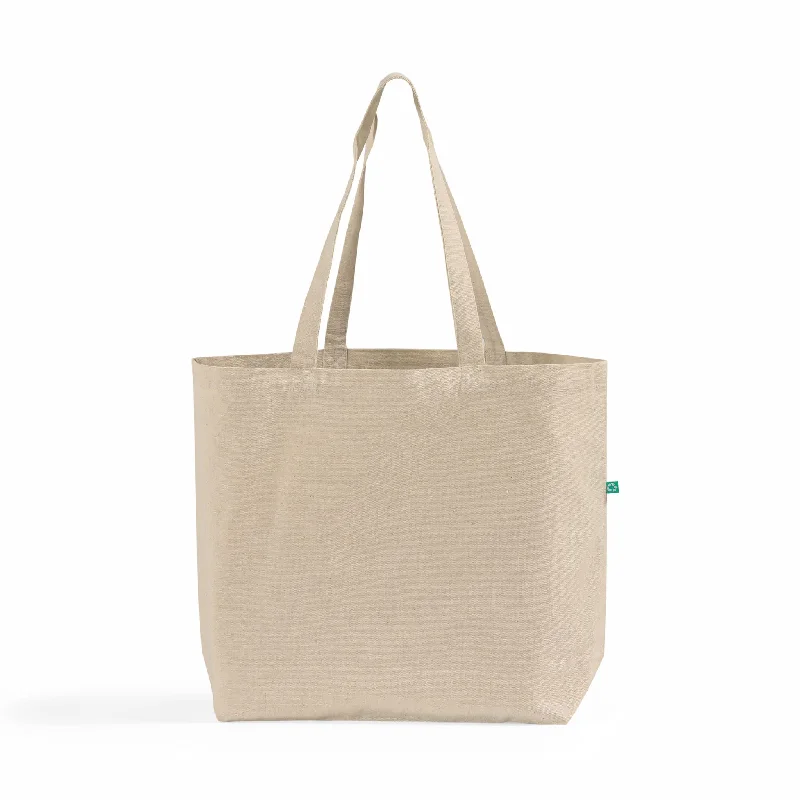 120 ct Recycled Trader's Canvas Tote - By Case