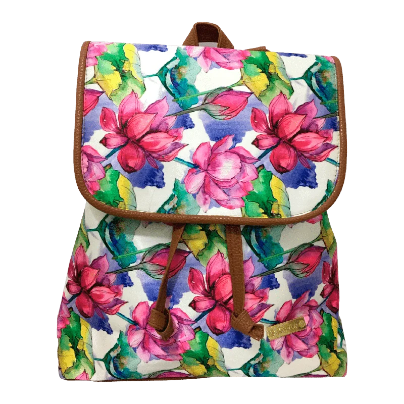 Watercolor Rose - Backpack Celine