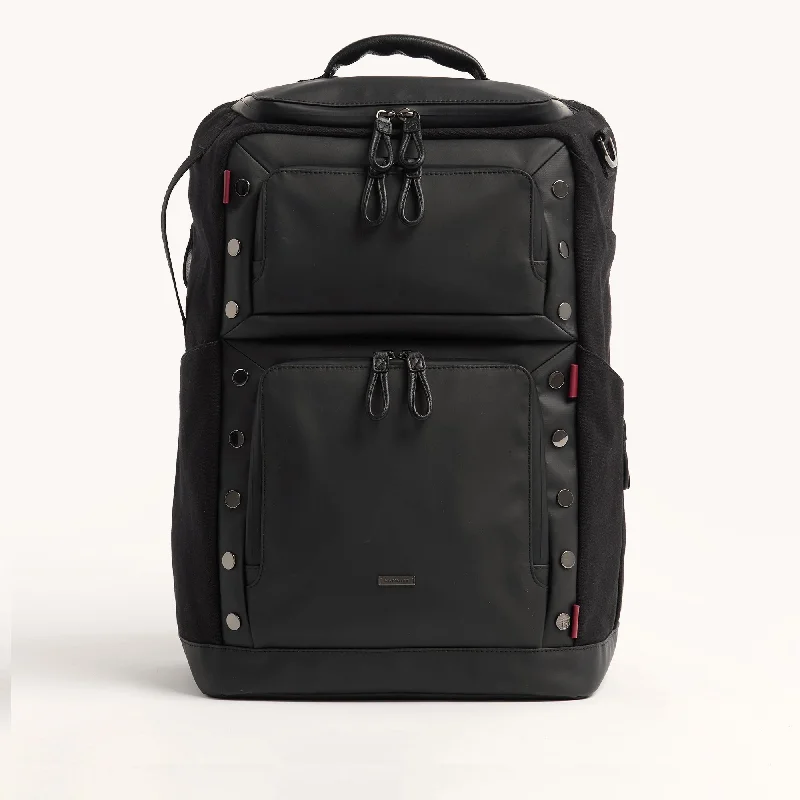 Burbank Backpack | Black/Gunmetal