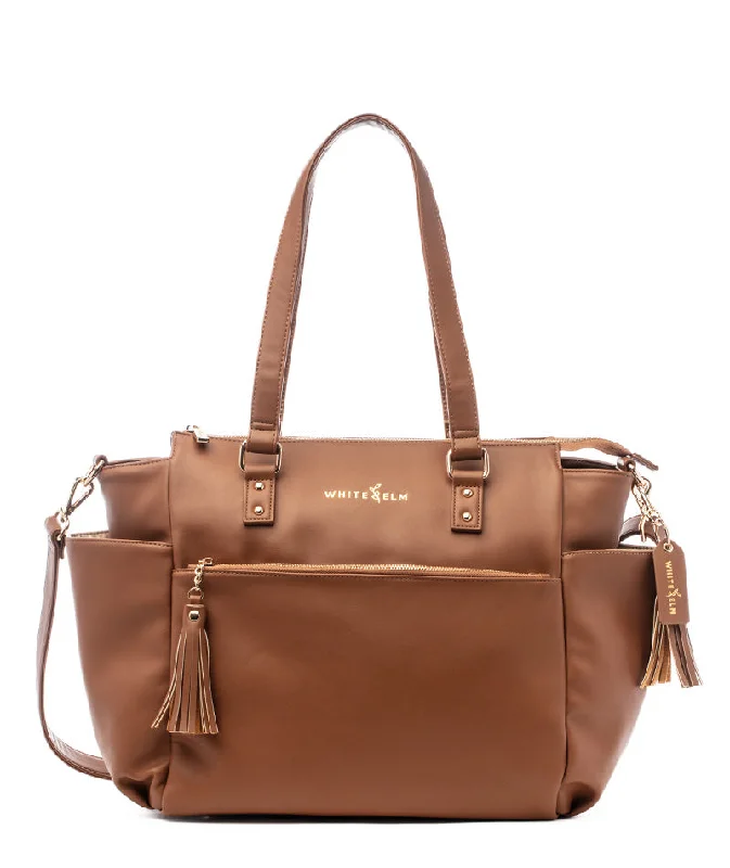 Gemini Convertible Backpack - Caramel