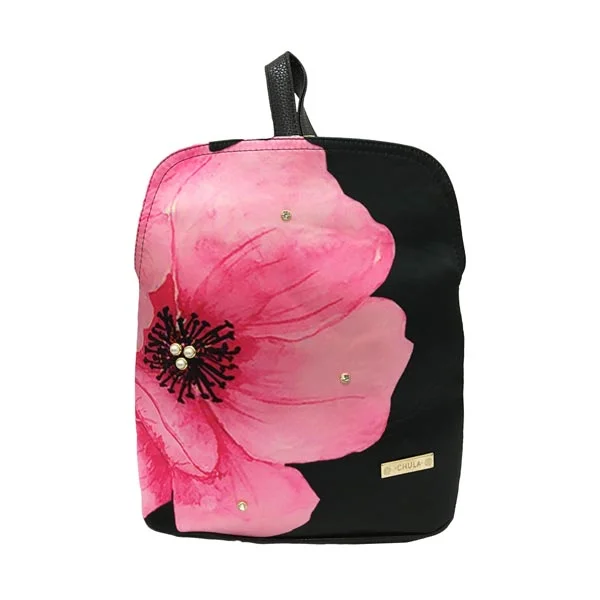 Pink hibiscus Backpack