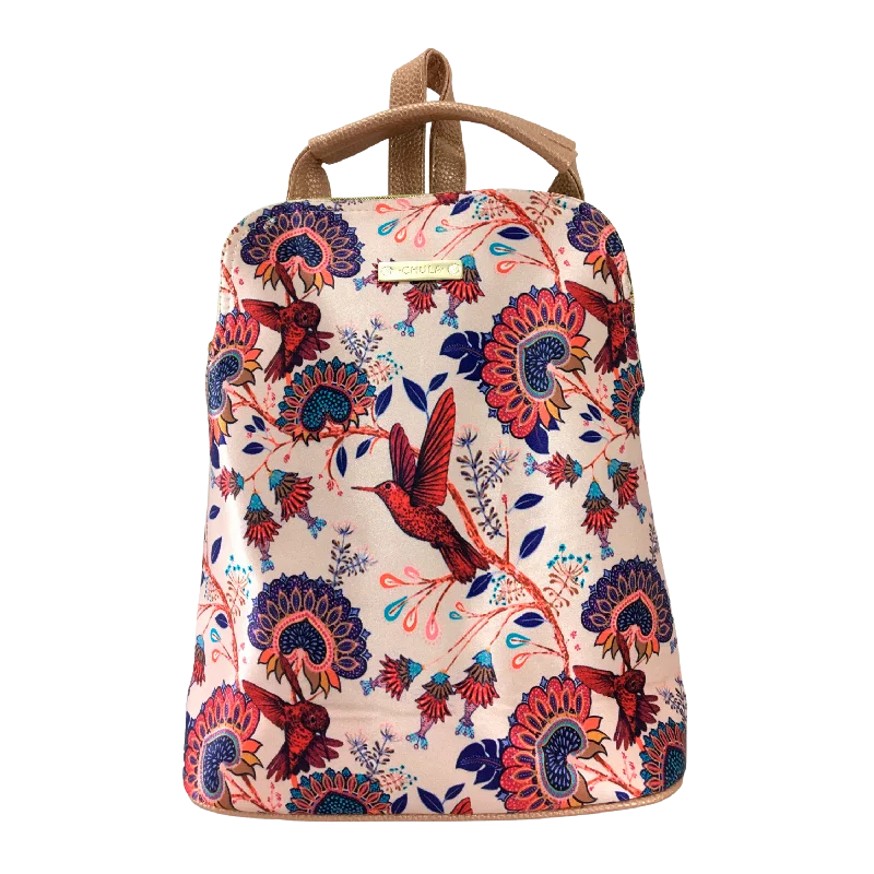 Hummingbird Flowers - Backpack