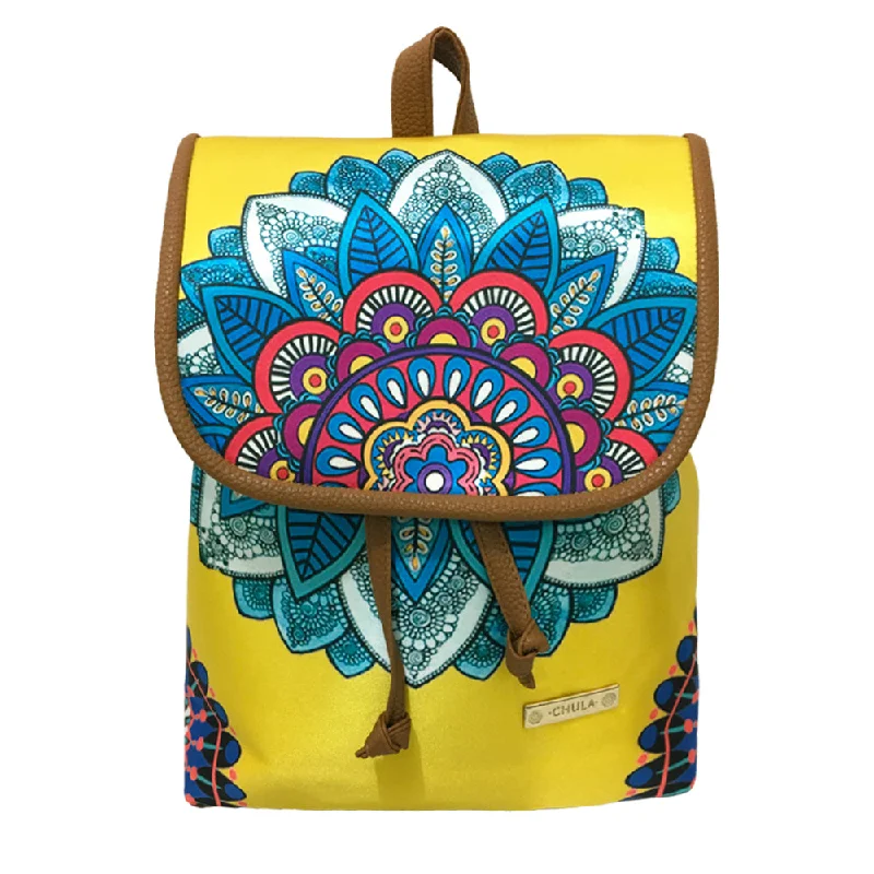 Yellow Mandala - Backpack Celine