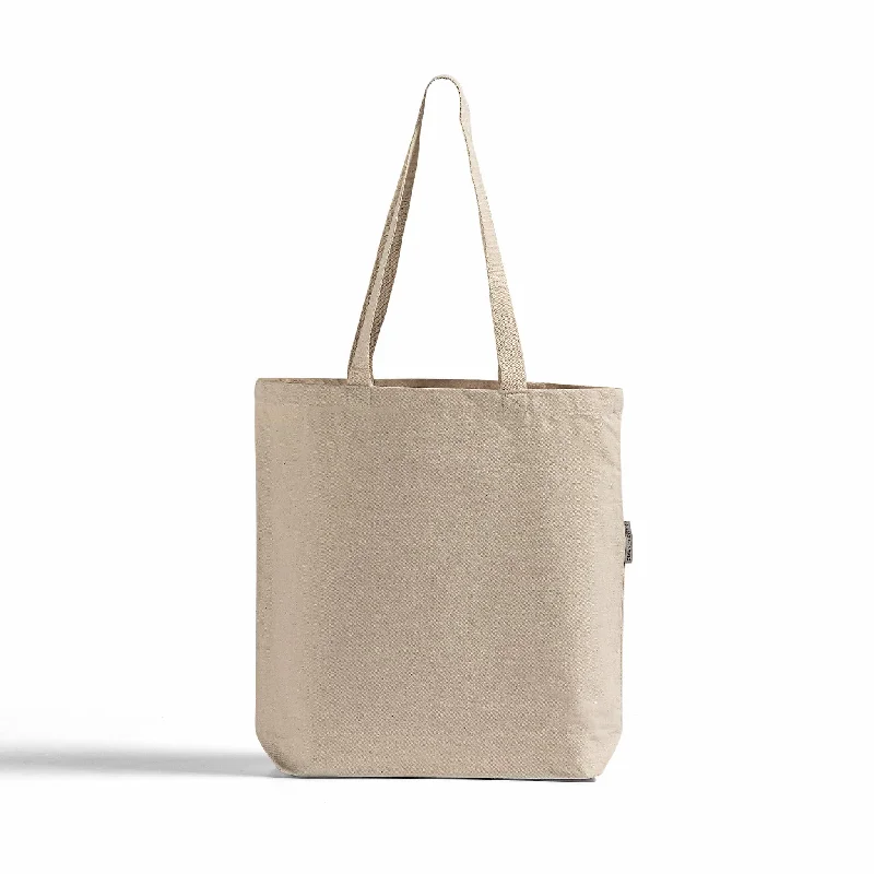 100% Organic Cotton Canvas Grocery Tote Bags W/Gusset - OR210