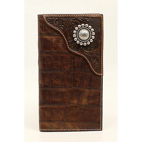 Ariat Men's Western Concho Rodeo Style Wallet