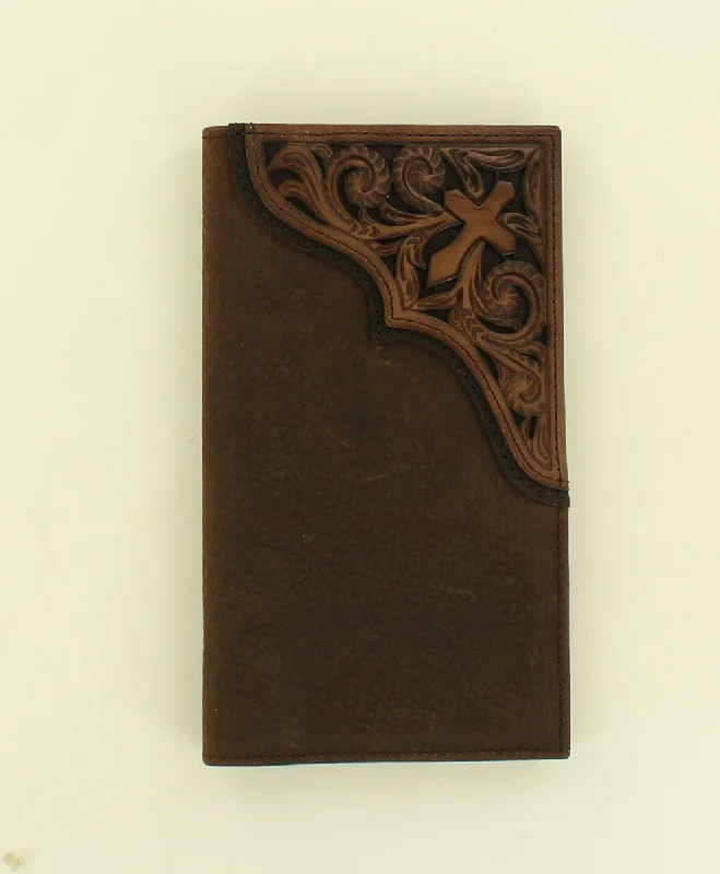 Ariat Cross Brown Rodeo Wallet