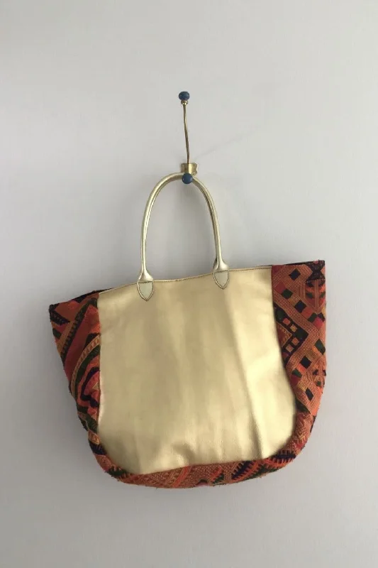 BAG BENNY GOLD / TRIBAL FABRIC