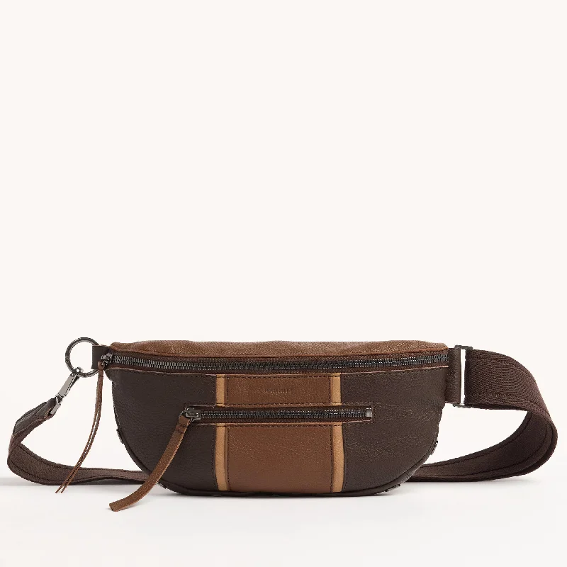 Charles Crossbody | Orchestra Brown/Gunmetal | Med