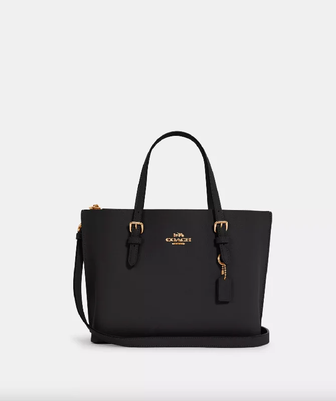 Coach Mollie Tote 25 In Black