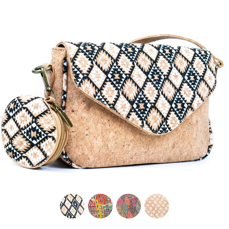 Cork Pattern Printed Women's Crossbody Bag BAG-2293