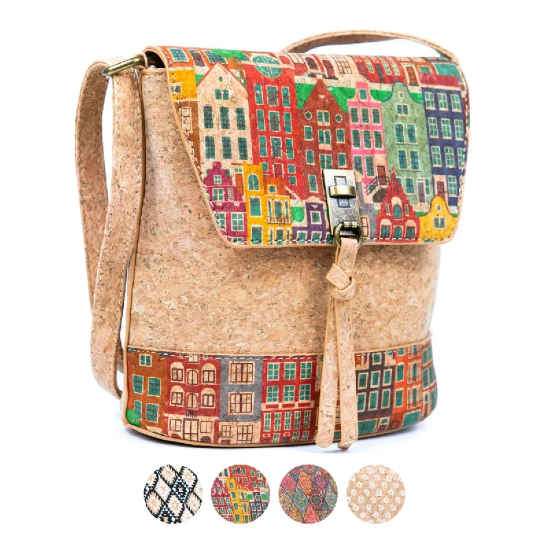 Natural Cork Women's Crossbody Bag BAG-2292