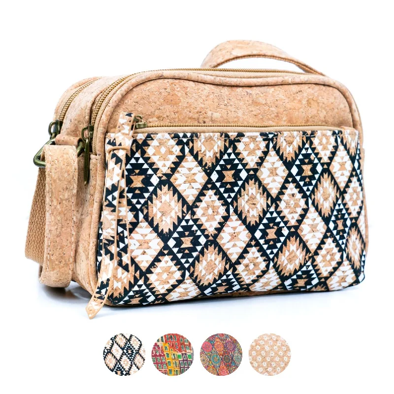 Natural Cork Women's Crossbody Bag BAG-2295