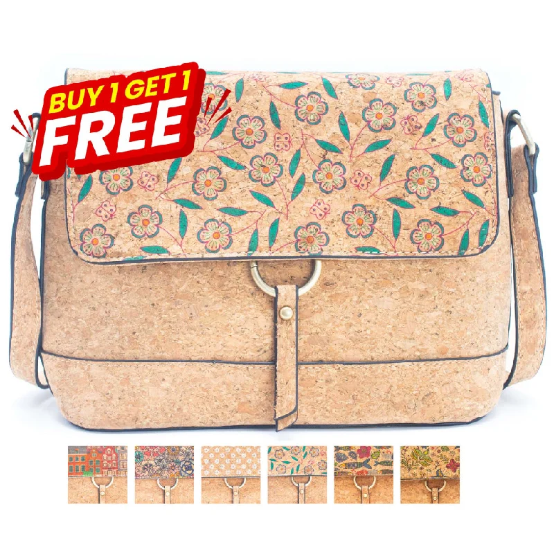 BUY 1 GET 1 FREE: Cork crossbody bag Bag-2019