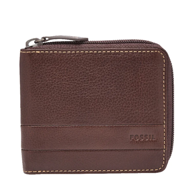 Fossil Men Lufkin Leather Bifold