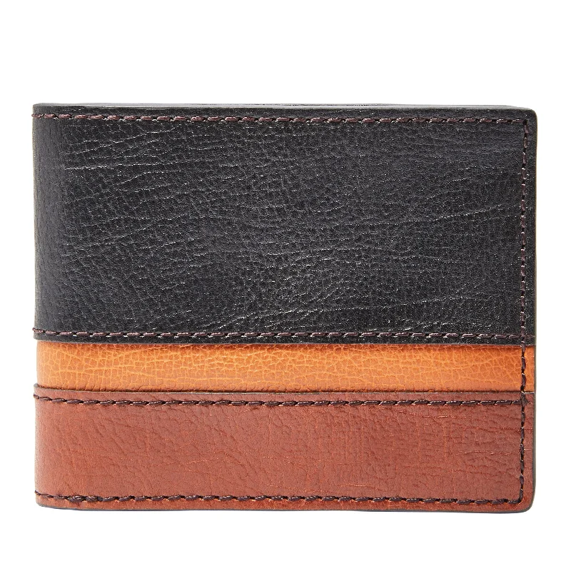 Fossil Men's Easton Leather RFID Traveler