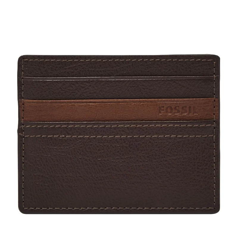 Fossil Men's Kieran Leather Card Case