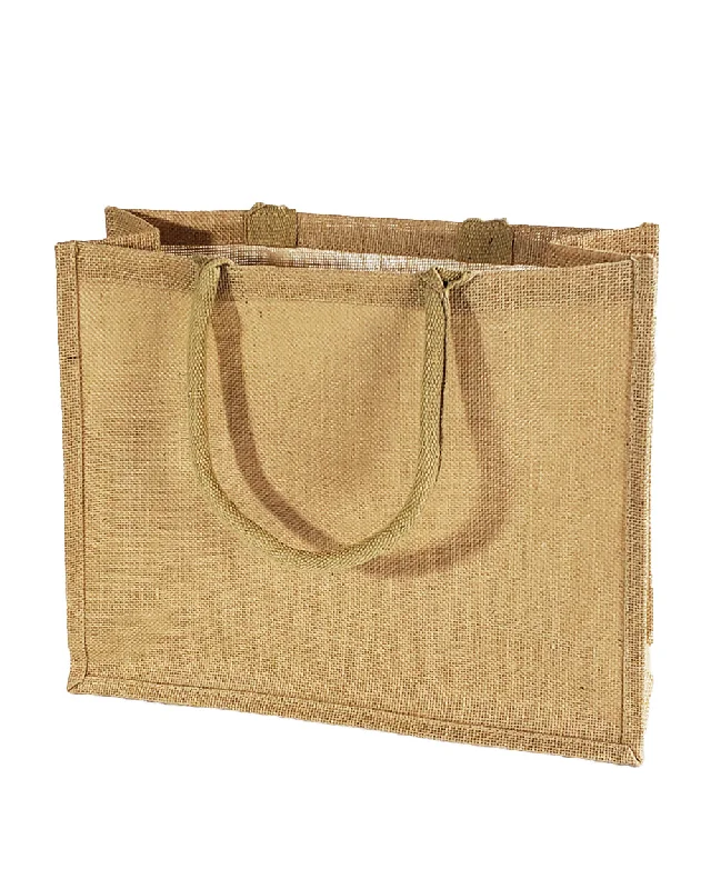 Large Burlap Shopping Bags / Reusable Jute Totes TJ889