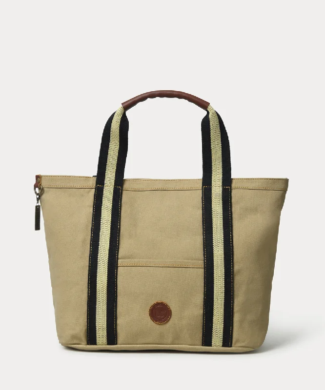 Lyon Short Khaki Tote