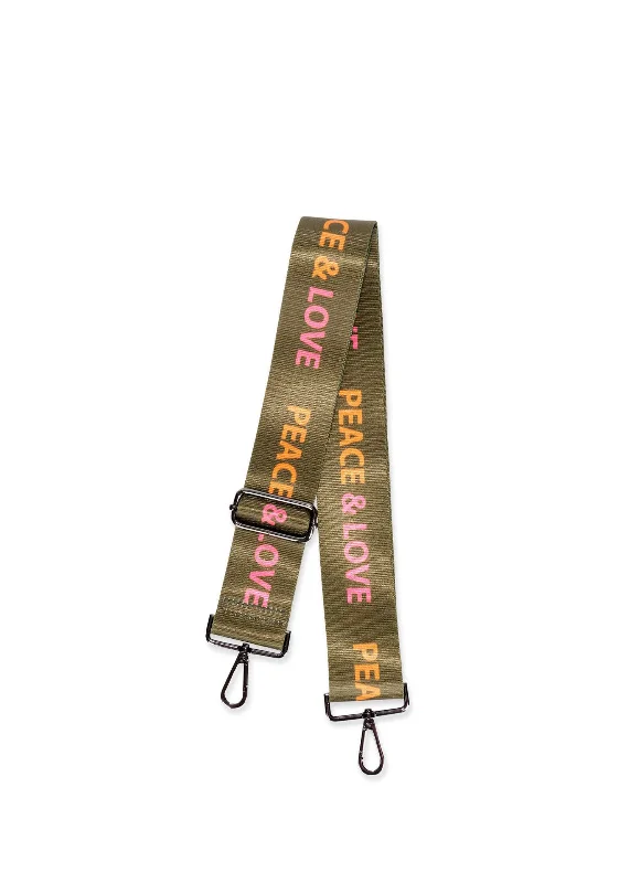 Peace & Love Handbag Strap- FINAL SALE