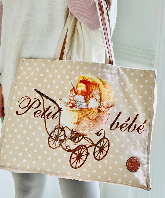 Petite BB Tote Beige