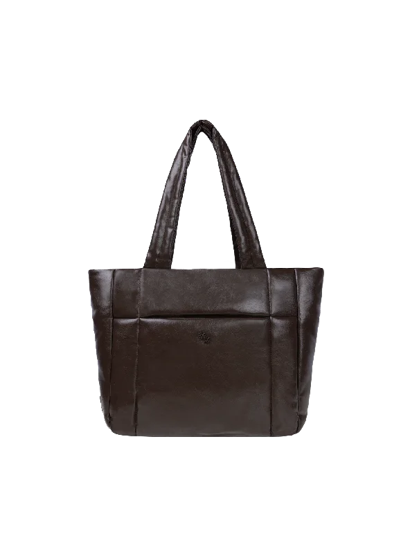 Puffer Shopper (Rich Espresso)