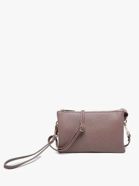 Riley Wristlet Crossbody - Dark Mauve