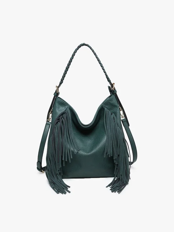 Sav Distressed Hobo - Peacock