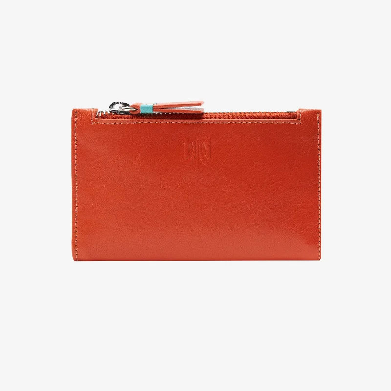 Siam | Slim Card Case w/Zip Coin Pocket