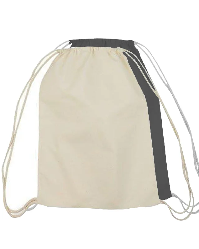 Small Canvas Drawstring Backpack / Cinch Packs - BPK12