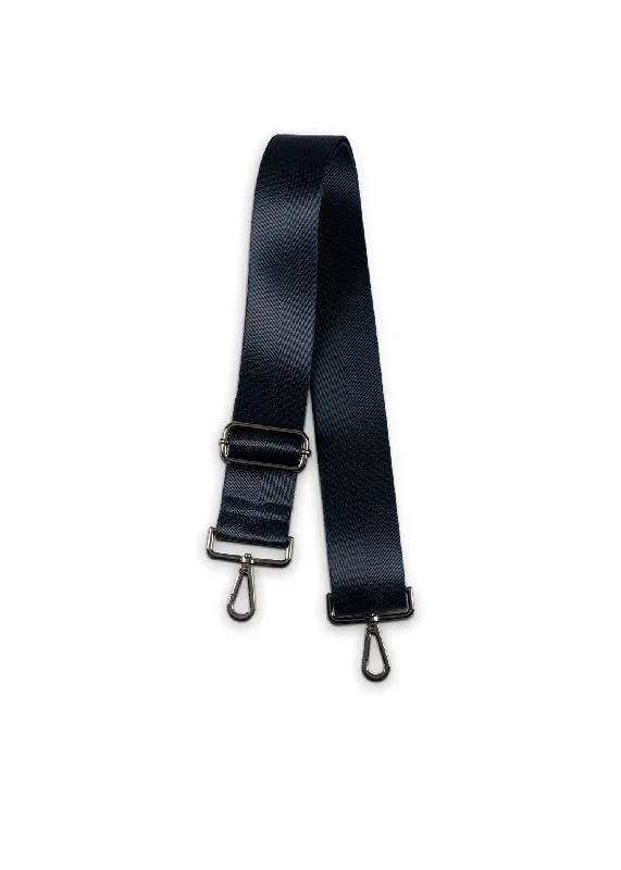 Solid Black Handbag Strap