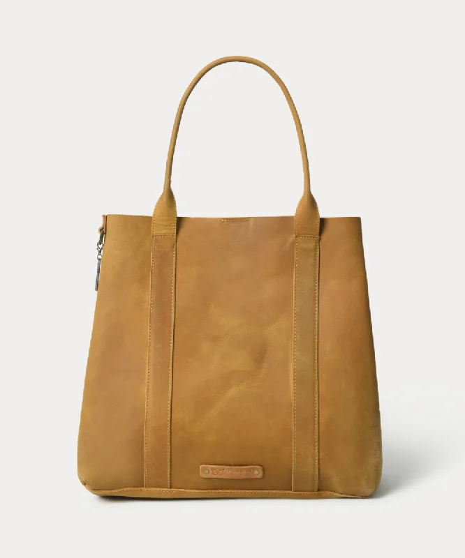 Sonoma Tan Leather Tote