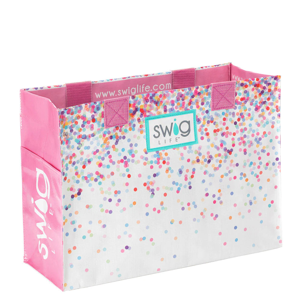 Swig | Confetti Laminated Tote Bag