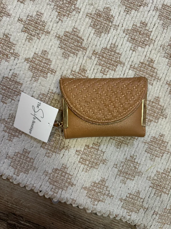 Tri Fold Wallet-Tan