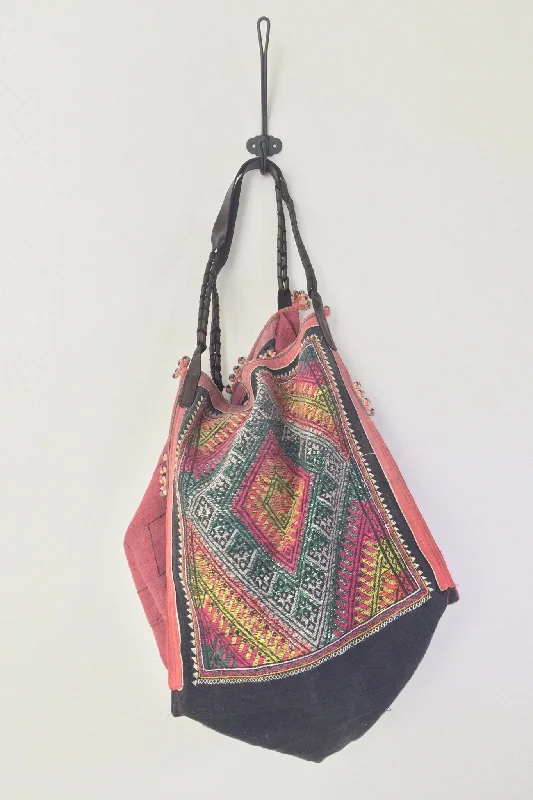 TRIBAL SHOULDER HOBO BAG ISHA