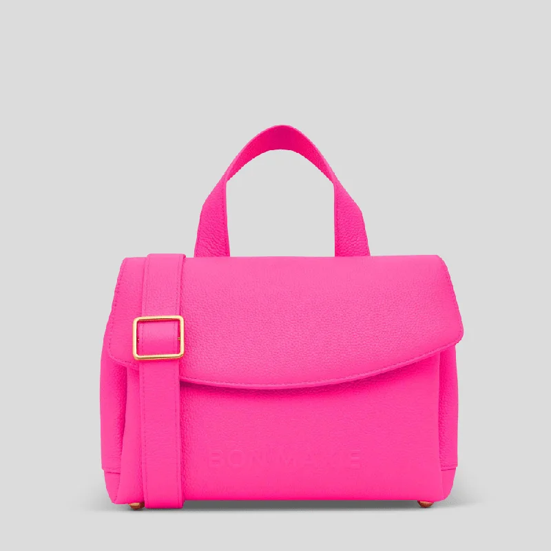 Tryhard Top Handle Bag -- Neon Pink