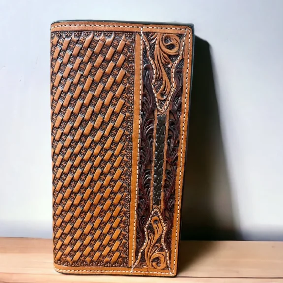 Twisted X Tooled Leather Wallet