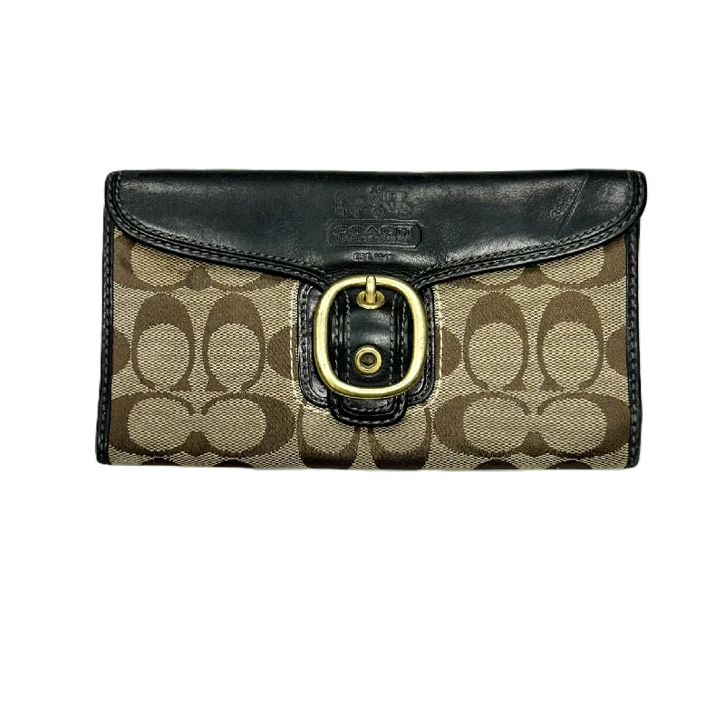 Wallet Designer By Coach, Size: Large