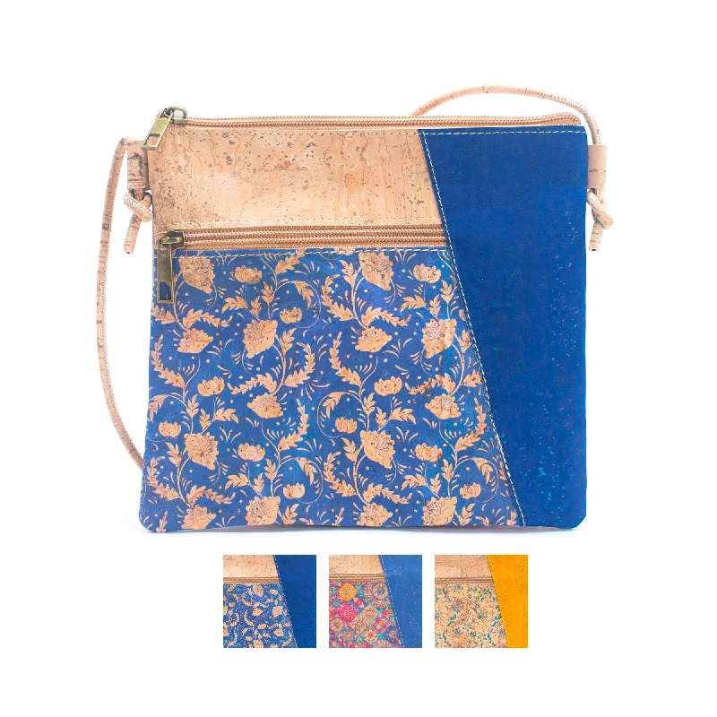 Women's Natural Cork Crossbody Bag  BAGP-249